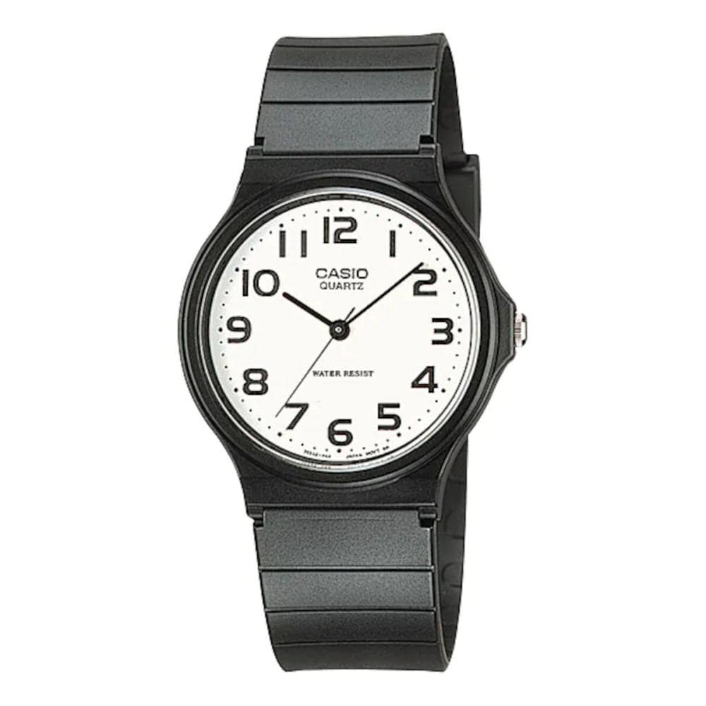 カシオ　アナログ腕時計　ウレタンバンド　ブラック　ＭＱ－２４－７Ｂ２ＬＬＪＨ