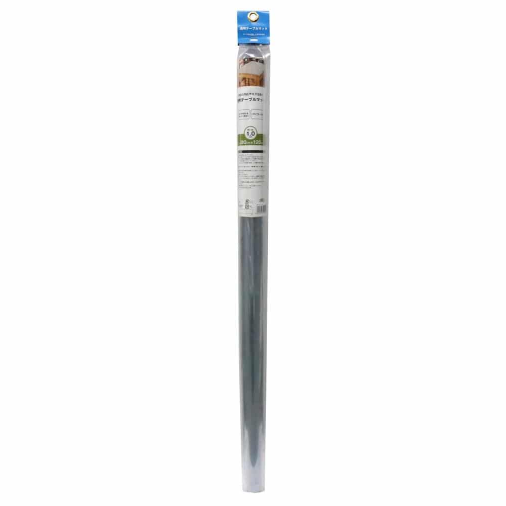 明和グラビア　小巻透明テーブルマット　８０×１２０ｃｍ　厚み１．０ｍｍ　ＳＫＴ－８０１２