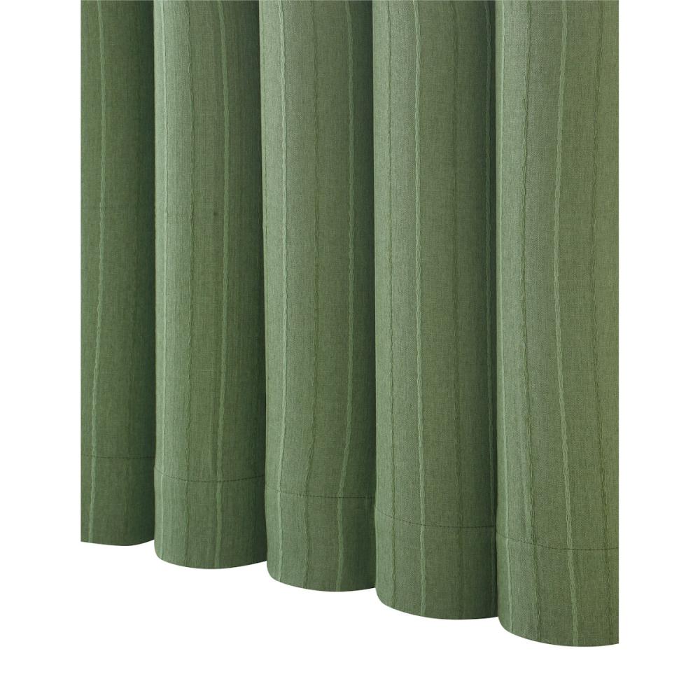 アテーナライフ　４枚組カーテン　セレーノ　遮光性　グリーン　１００×１７８ｃｍ