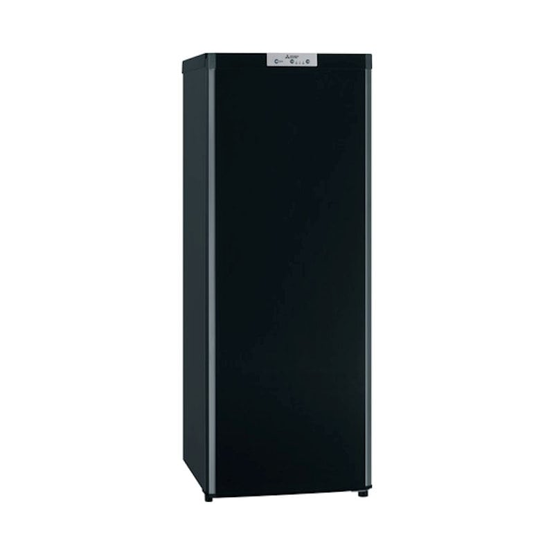 三菱電機　フリーザー　１ドア冷凍庫　１４４Ｌ　ブラック　ＭＦ－Ｕ１４Ｇ－Ｂ