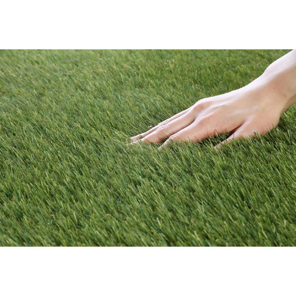 透水防草リアル人工芝ノヴァリア ３ ５ｃｍ２ ４ｍの通販 ホームセンター コメリドットコム