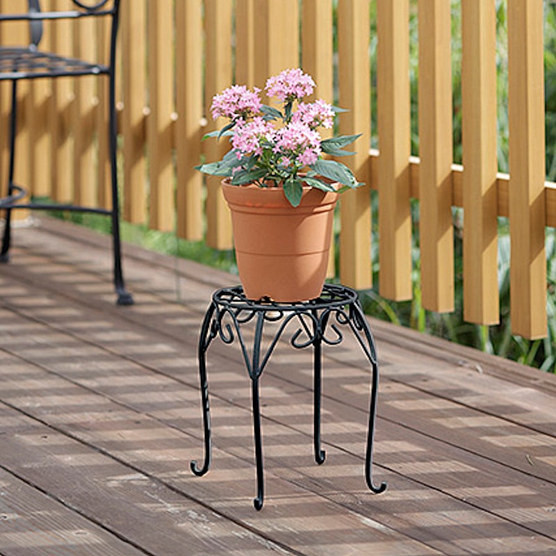 フラワースタンド ラウンドブラック TDM－FS32B の通販 ホームセンター コメリドットコム