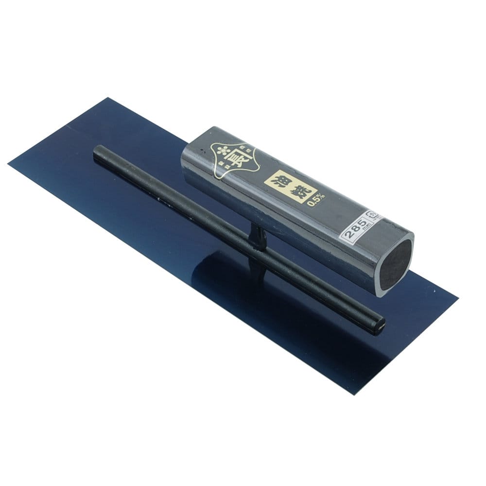 藤原産業　金長　角鏝　油焼　０．５黒塗角柄　２８５ｍｍ　リベットレス