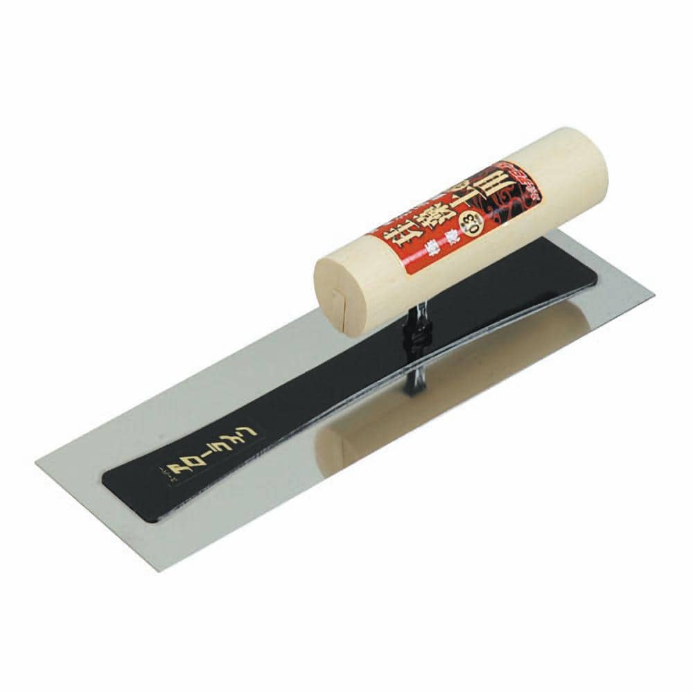 アローライン工業　珪藻土用　本焼シゴキ鏝　０．３ｍｍ　２４０ｍｍ