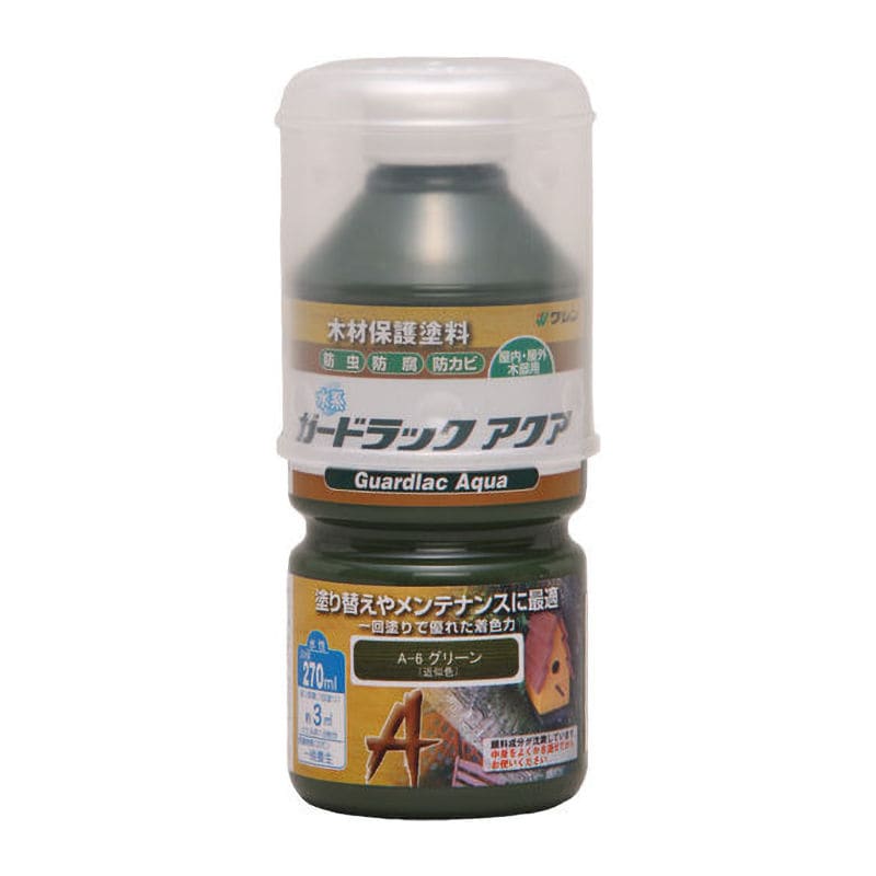 和信ペイント ガードラック ラテックス ＬＸ−９ オーク 3.5kg ６缶セット - 1