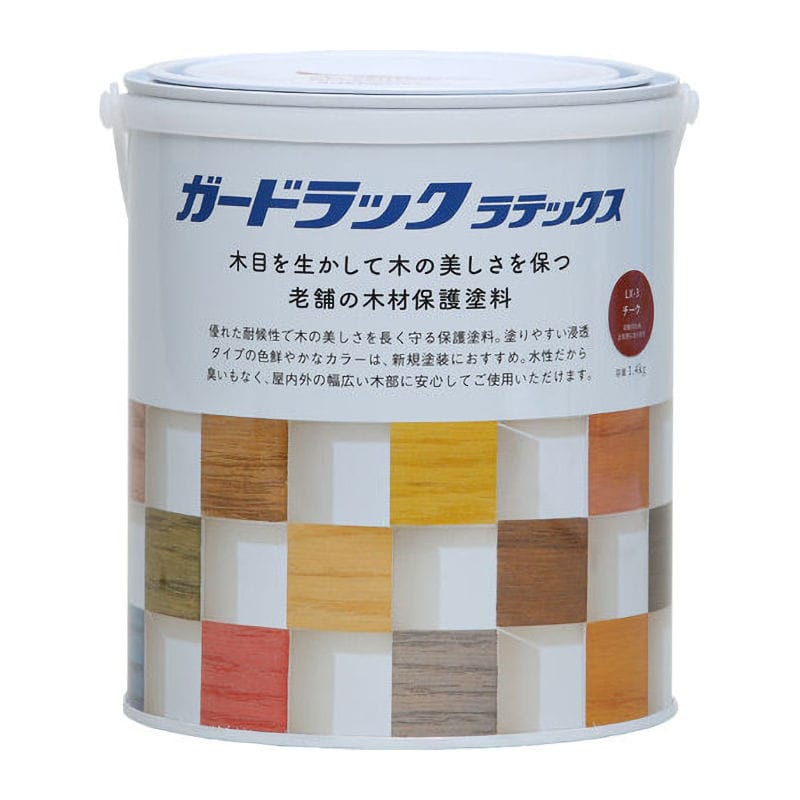 ガードラックラテックス チーク 1.4kg