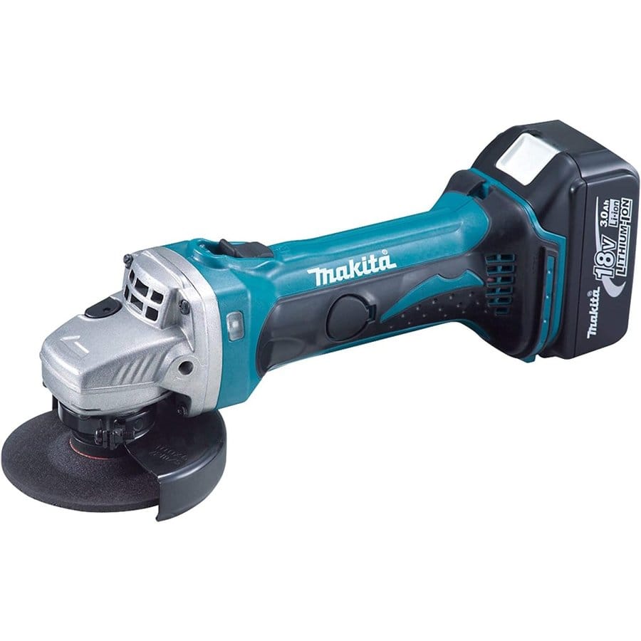 ☆美品☆makita マキタ 18V 100mm 充電式ディスクグラインダー GA412D 本体のみ コードレス ディスクサンダー 研磨機 研削 切削 77703