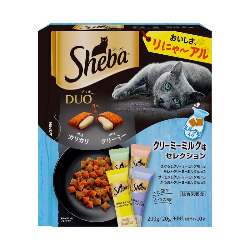 猫 総合栄養食 シーバデュオ Sheba DUO 海の幸セレクション 200g シーバ デュオ 厳選海の幸セレクション ( 200g )/ シーバ(Sheba