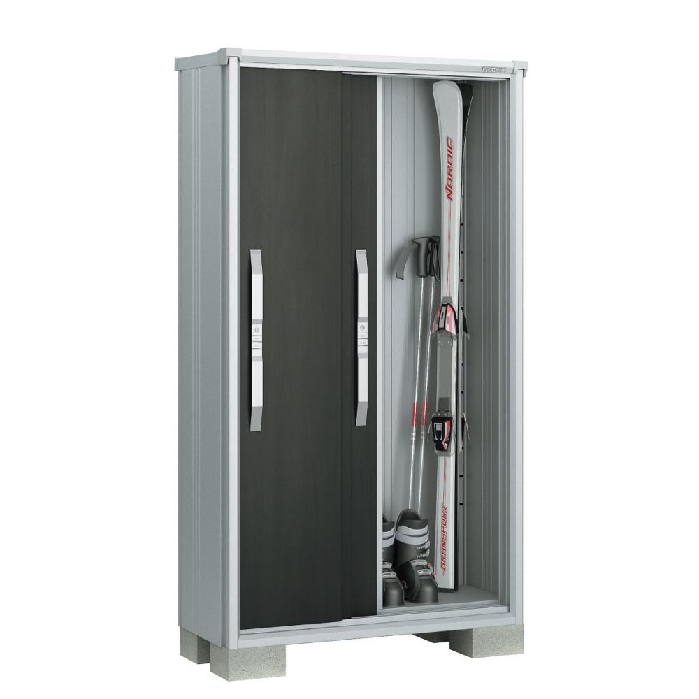 ヨド物置 エスモ 間口105×奥行51×高さ190cm 一般型 ウッディココア ESF1005A/WC