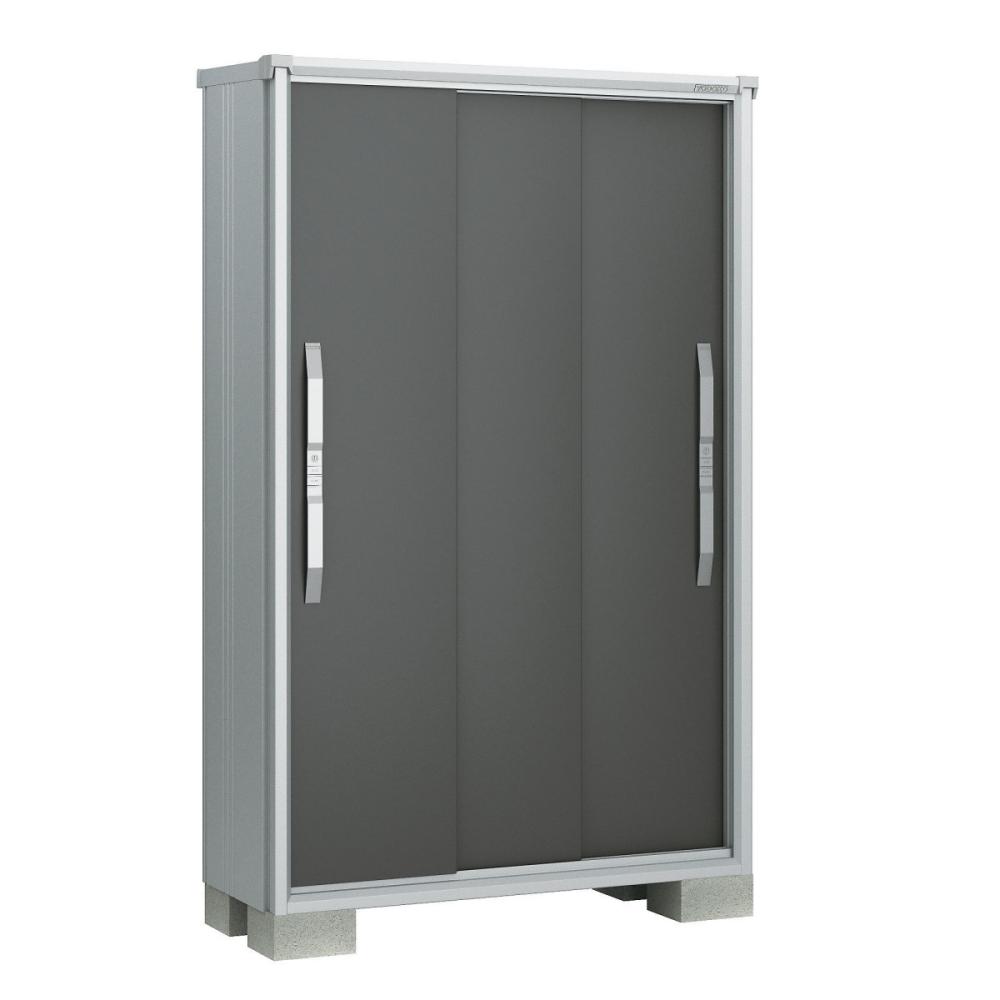 ヨド物置 エスモ 間口120×奥行51×高さ190cm 一般型 ウッディエボニー ESF1205A/WE