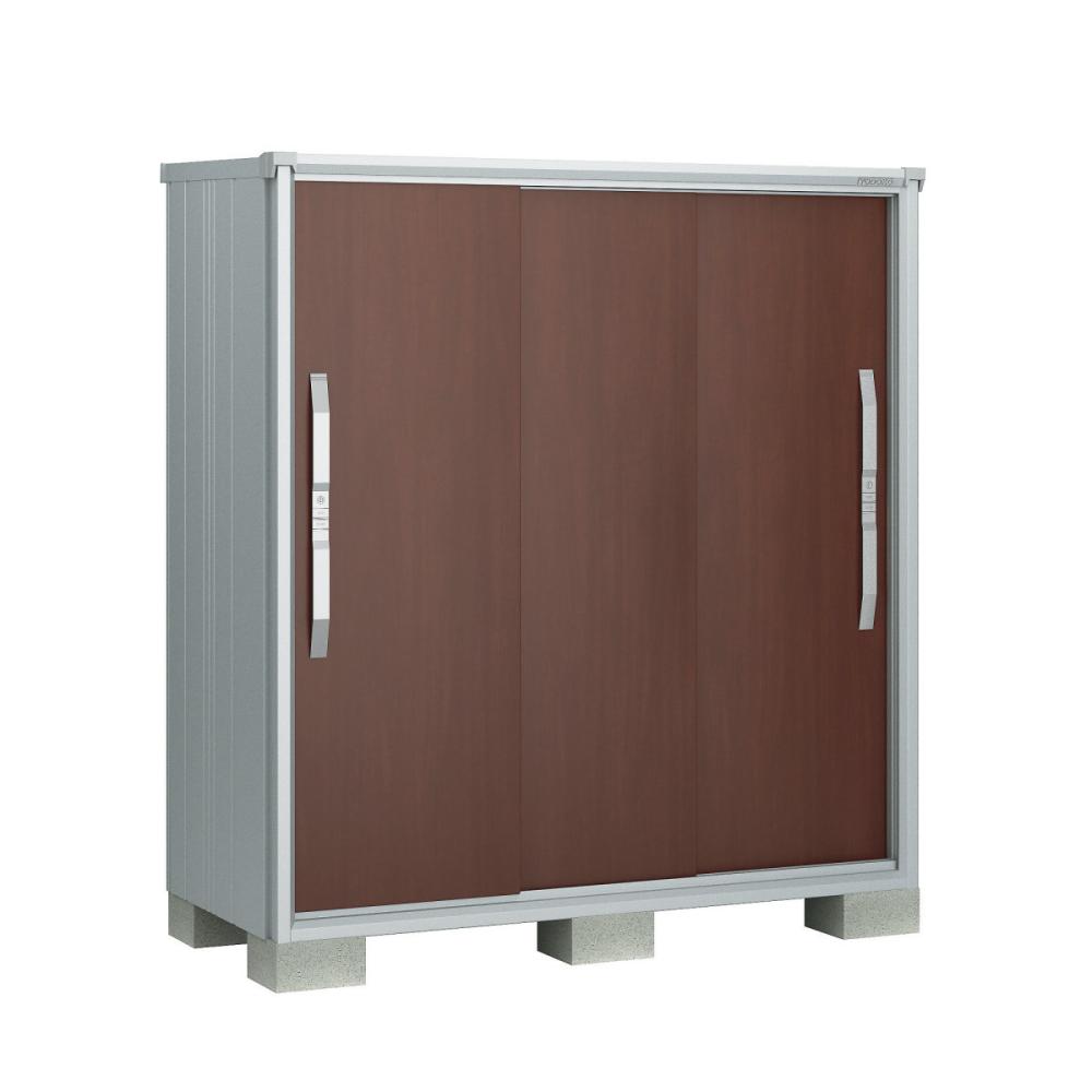 ヨド物置　エスモ　間口１５０×奥行７５×高さ１６０ｃｍ　一般型　ウッディエボニー　ＥＳＦ１５０７Ｄ／ＷＥ