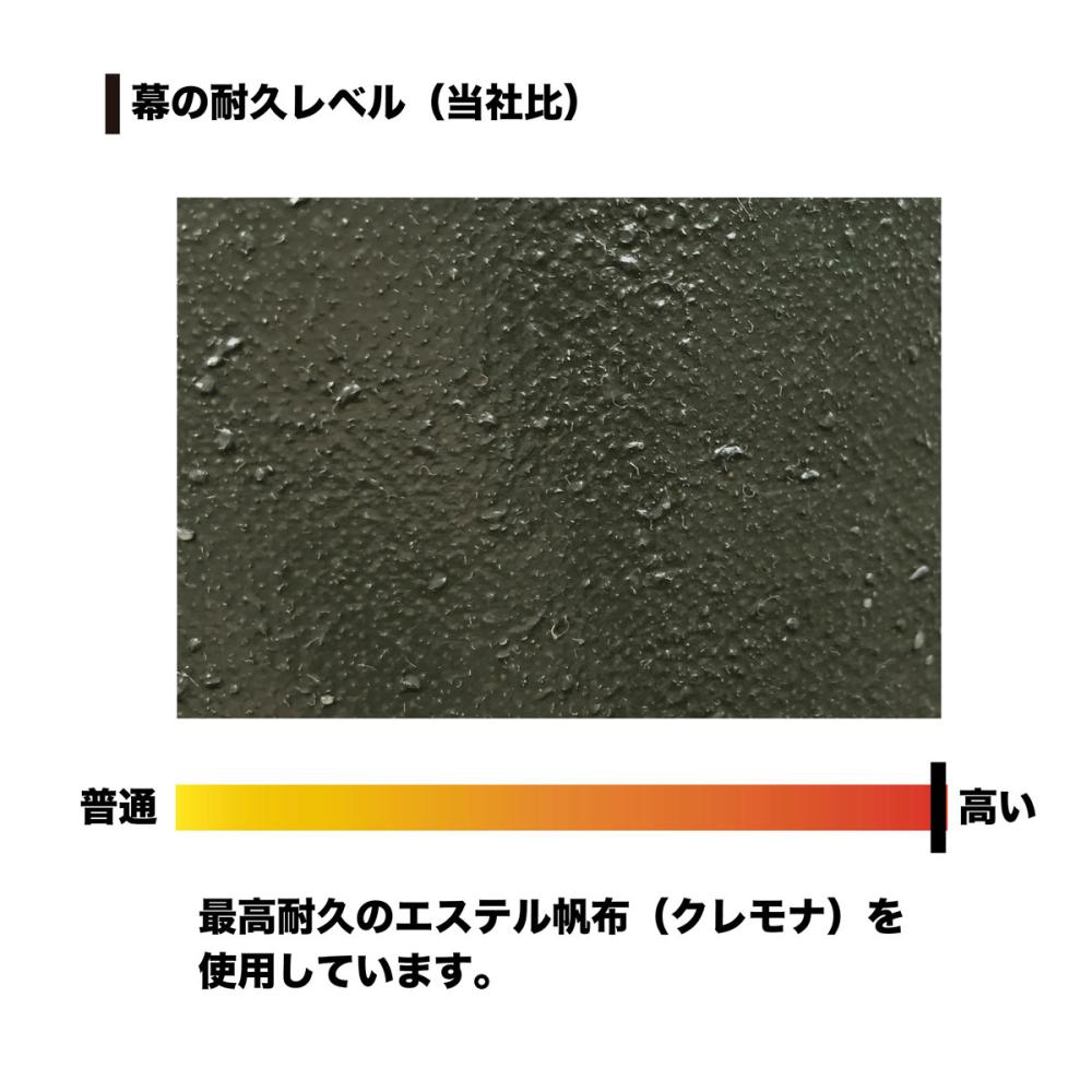 南榮工業（南栄工業）　天幕　オリーブドラブグリーン　２５４０Ｕ　２５４０Ｂ　６４０Ｍ用