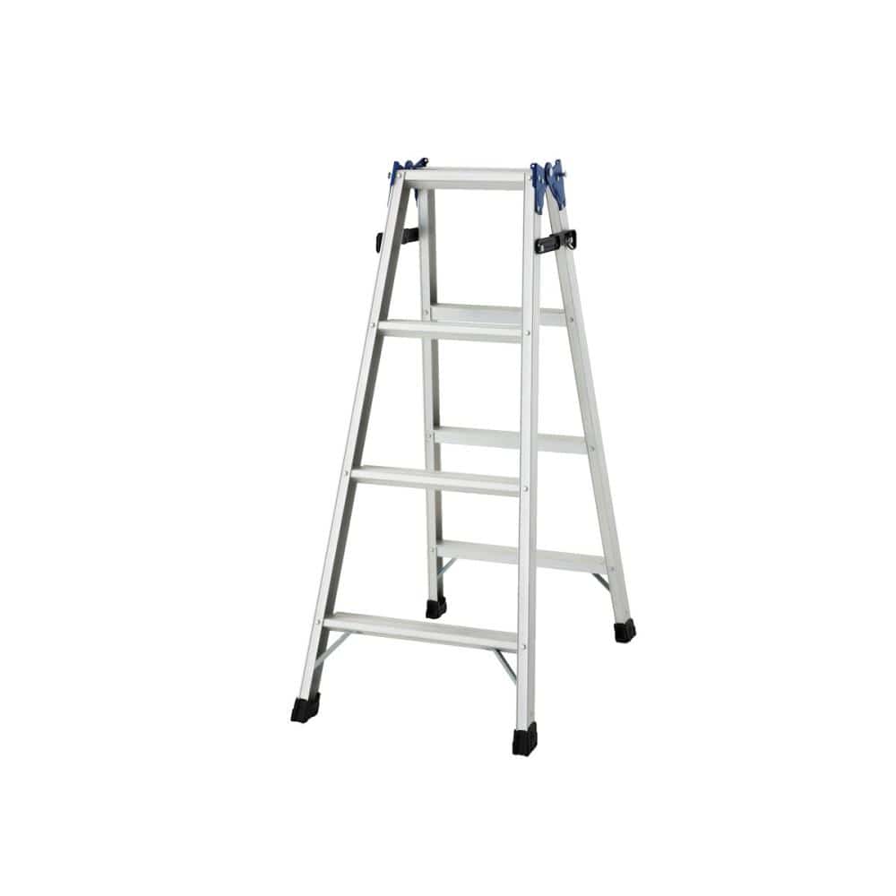 長谷川工業 ステップ幅広梯子兼用アルミ脚立110cm RH2