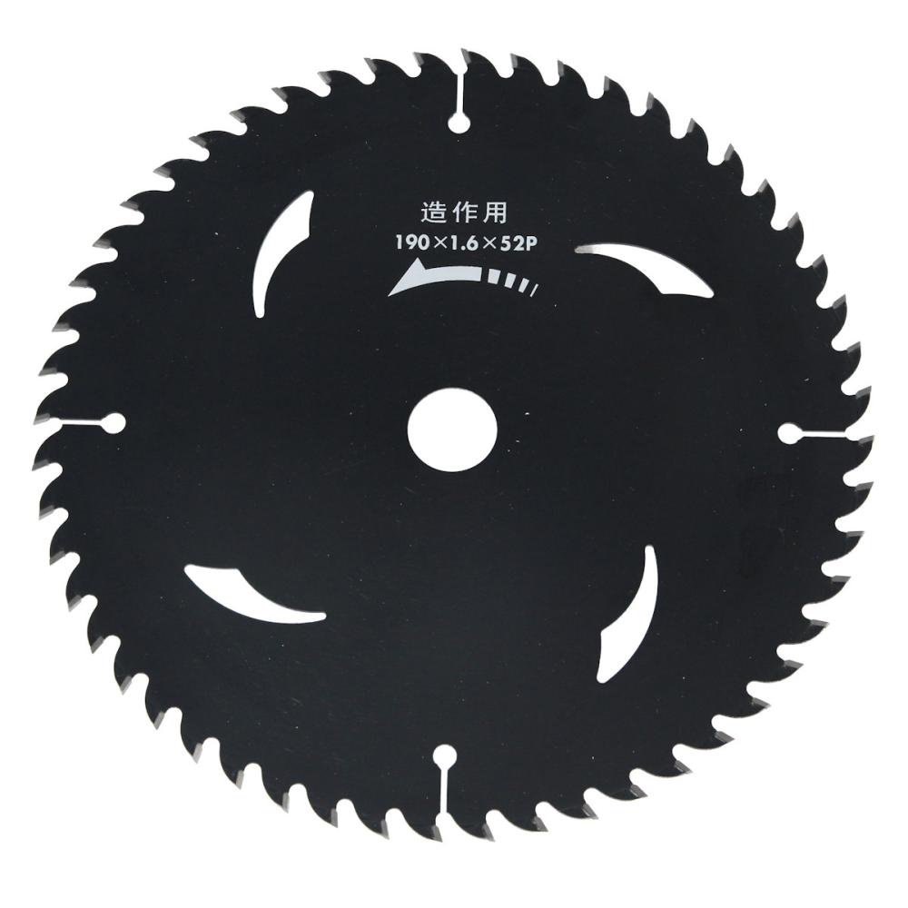 与板利器工業　Ｙｏｉｔａ　ブラックフッソチップソー　１９０ｍｍ×１．６ｍｍ×５２Ｐ