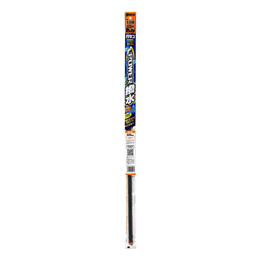 ソフト99 ガラコワイパーパワー撥水替ゴム No.118 525mm