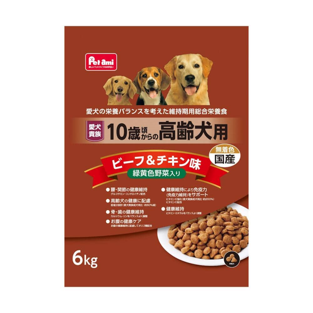 Ｐｅｔａｍｉ　愛犬貴族　高齢犬用　６．０ｋｇ