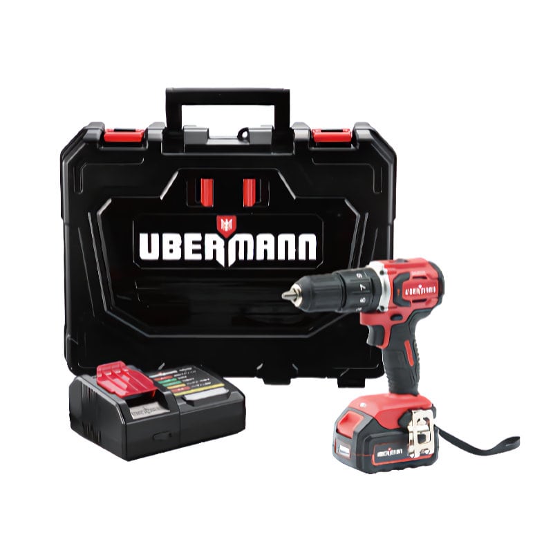 ＵＢＥＲＭＡＮＮ（ウーバマン）　１８Ｖ振動ドリルドライバー　５．０Ａｈ電池パック・充電器セットの通販 | ホームセンター コメリドットコム