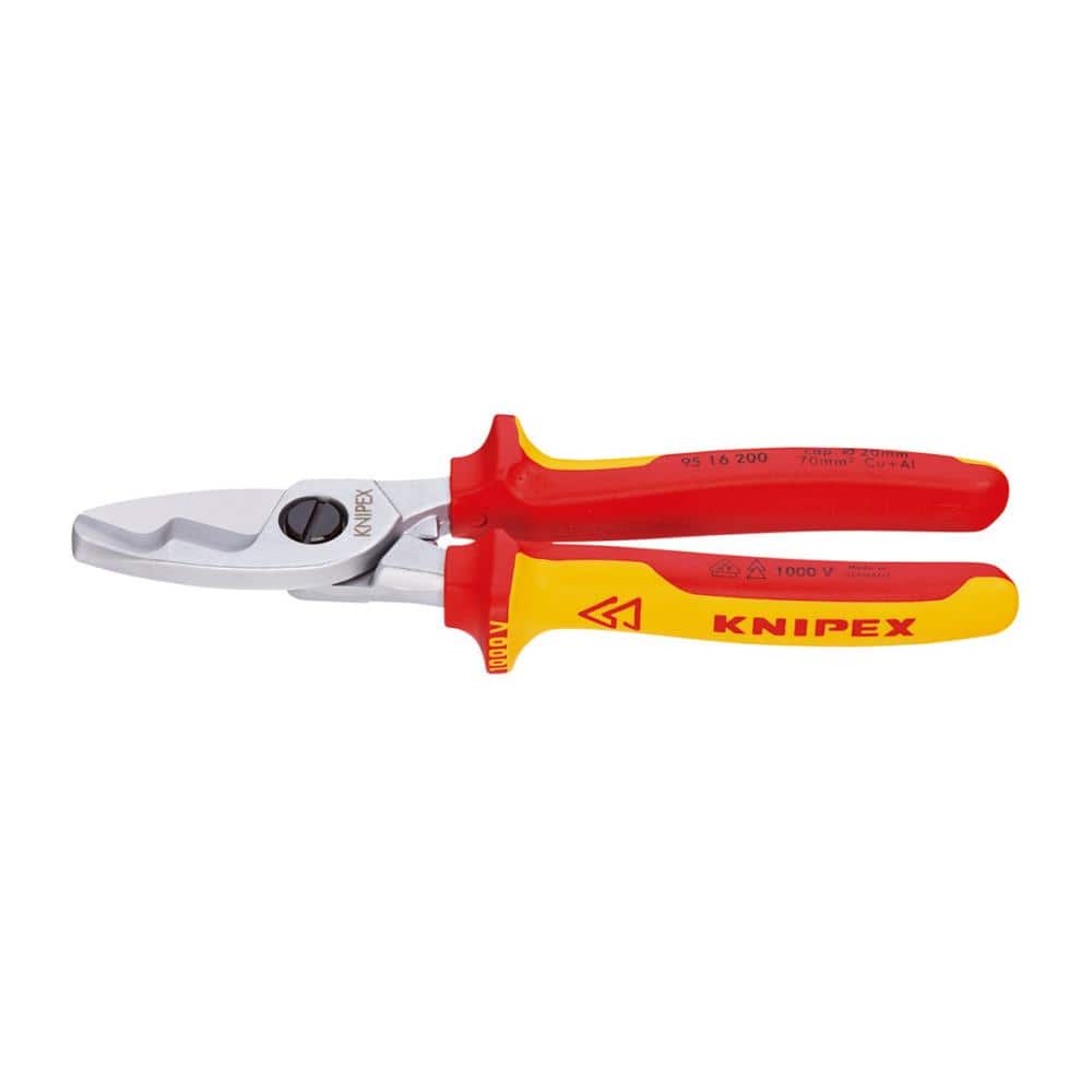 KNIPEX(クニペックス) 1000V 絶縁ケーブルカッター 200mm 9516-200