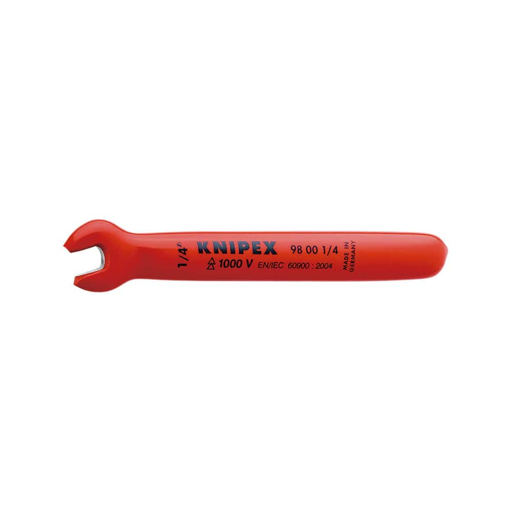 KNIPEX(クニペックス) 1000V インチサイズ 絶縁スパナ 1/4 9800-1/4