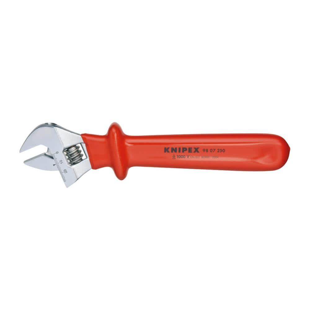 KNIPEX(クニペックス) 1000V 絶縁モンキーレンチ 250mm 9807-250