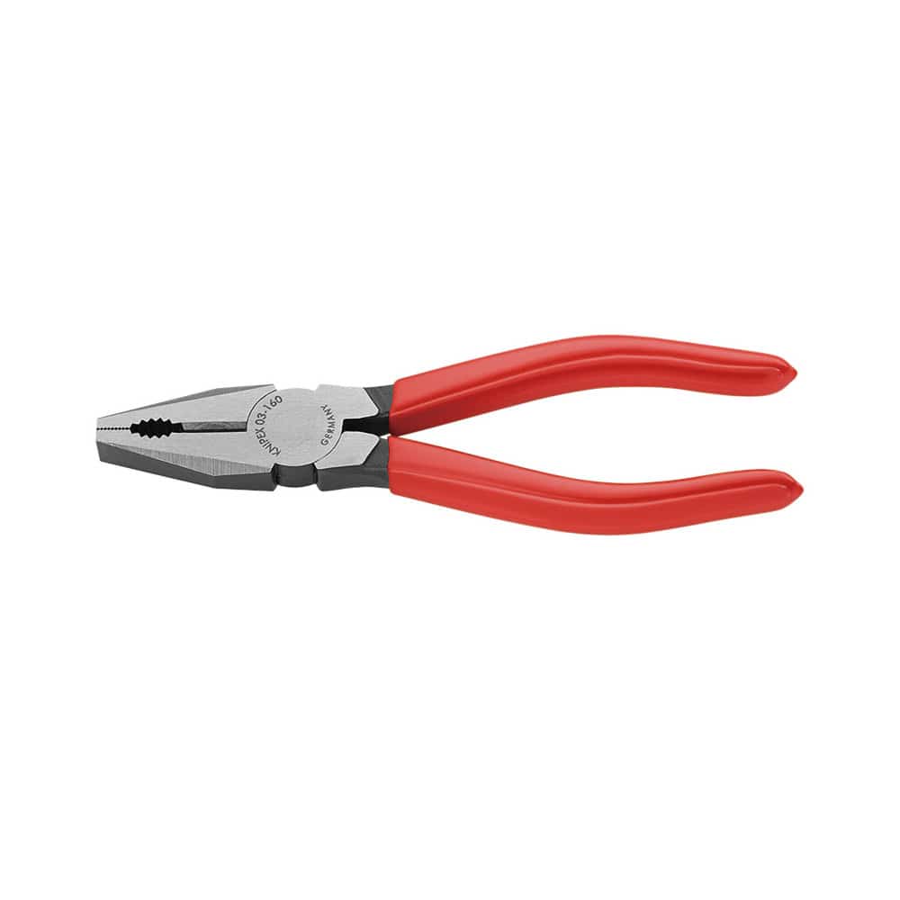 ＫＮＩＰＥＸ（クニペックス）　ペンチ　１６０ｍｍ　プラスチックコーティングハンドル　０３０１－１６０