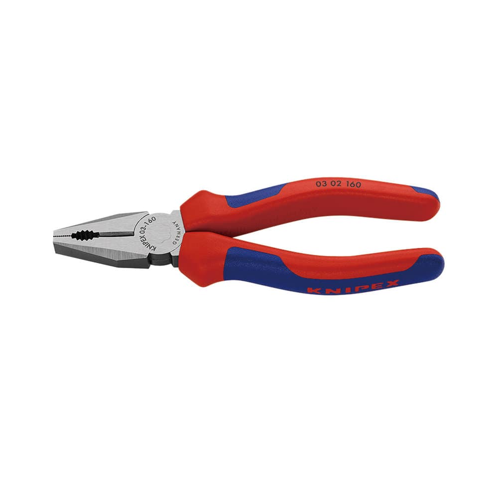 ＫＮＩＰＥＸ（クニペックス）　ペンチ　１６０ｍｍ　プラスチックコーティングハンドル　０３０２－１６０