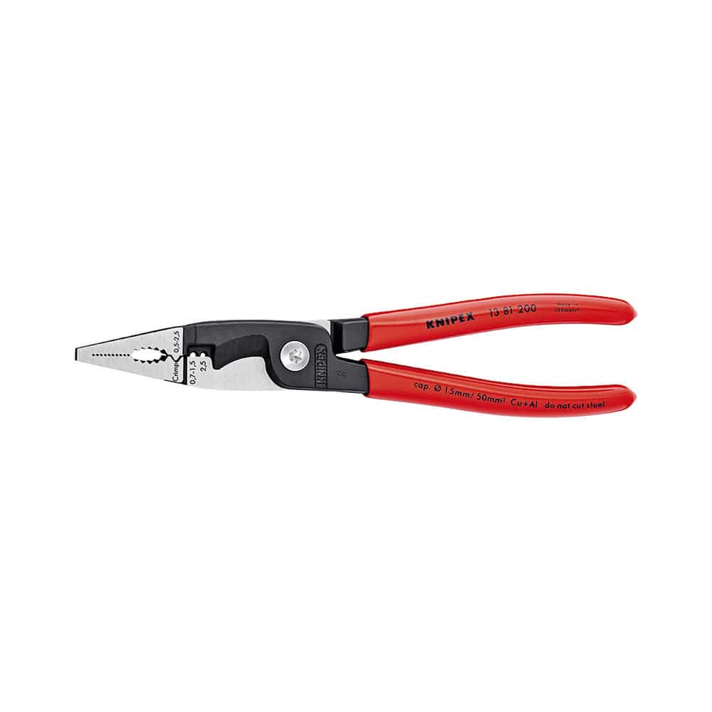 ＫＮＩＰＥＸ　エレクトロプライヤー　２００ｍｍ　プラスチックコーティングハンドル　１３８１－２００