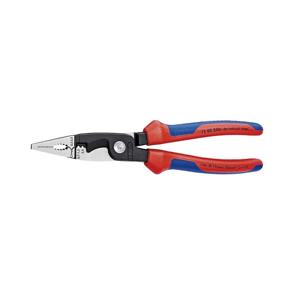 KNIPEX エレクトロプライヤー 200mm コンフォートハンドル 1382-200