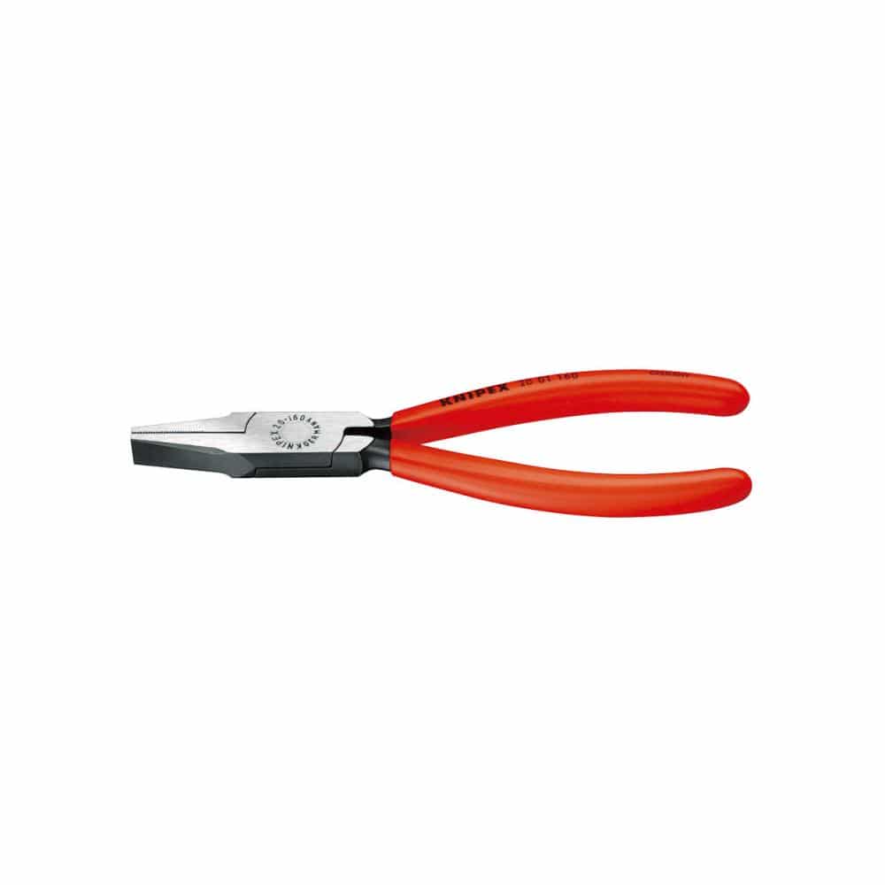 KNIPEX 平ペンチ 125mm プラスチックコーティングハンドル 2001-125