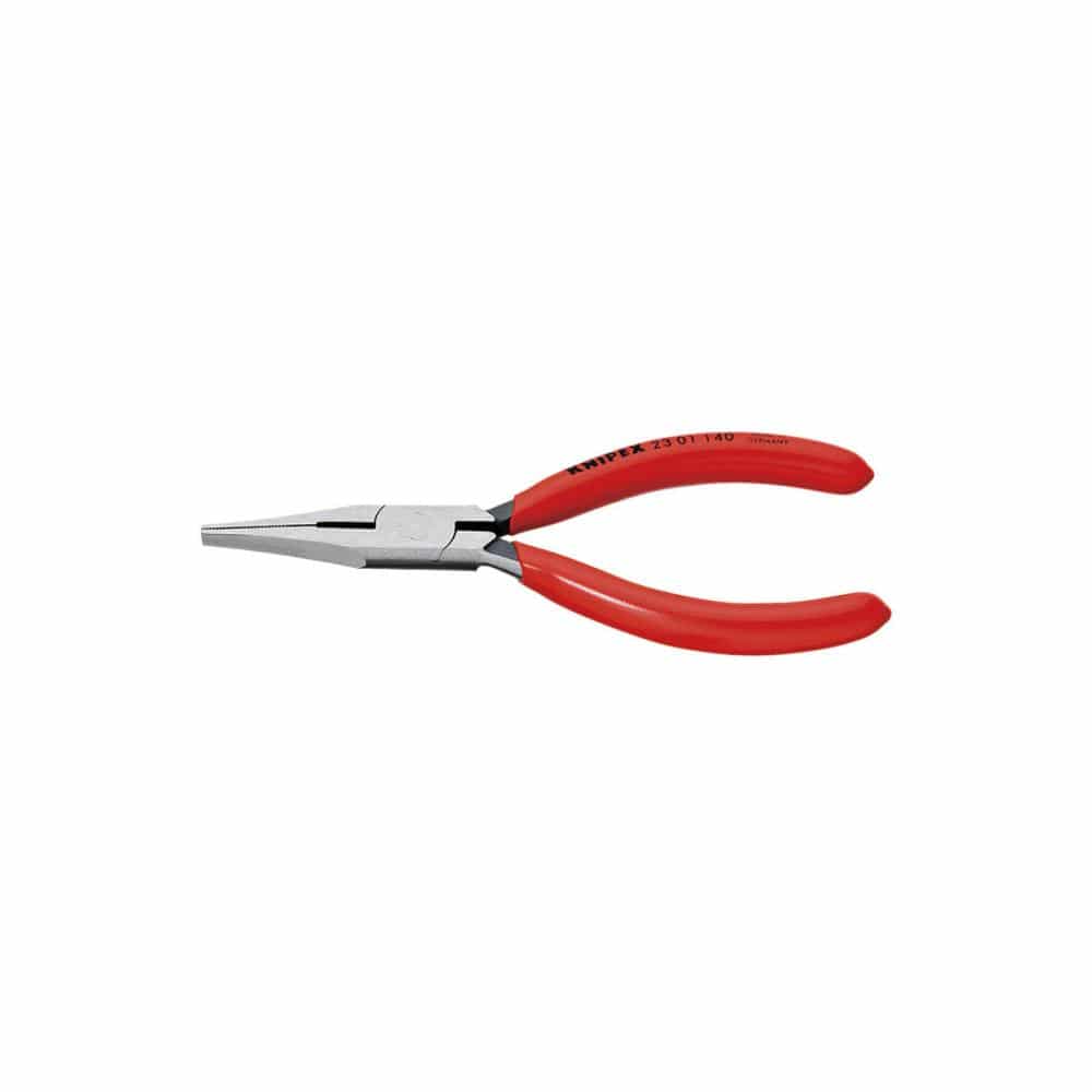KNIPEX カッター付 平ペンチ 140mm プラスチックコーティングハンドル 2301-140