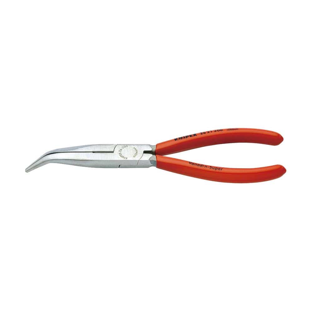 ＫＮＩＰＥＸ　４０度先端先曲　ラジオペンチ　１６０ｍｍ　２６２１－２００