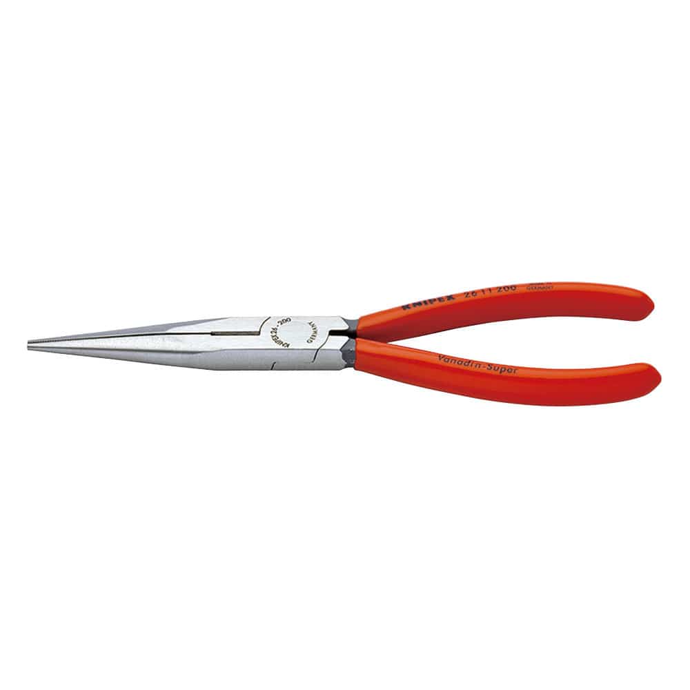 ＫＮＩＰＥＸ　先長ラジオペンチ　２００ｍｍ　プラスチックコーティングハンドル　２６１１－２００