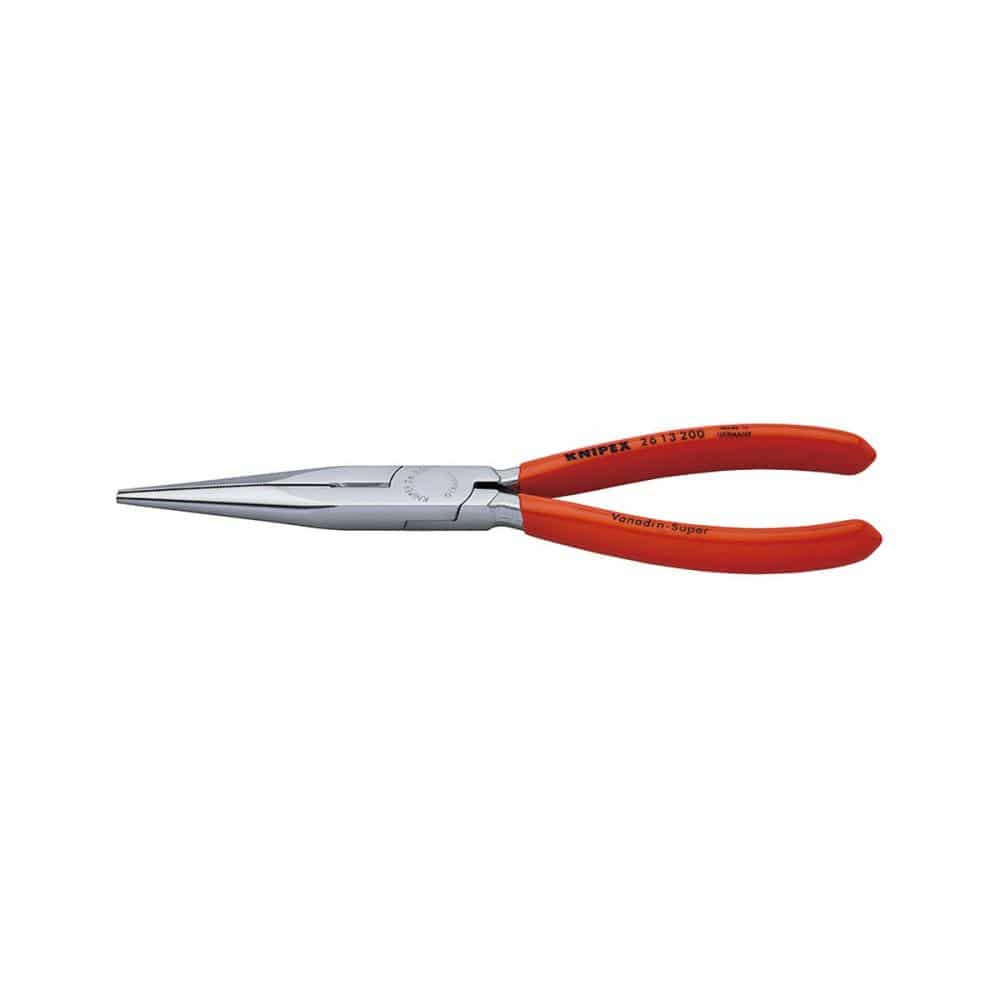 ＫＮＩＰＥＸ　先長ラジオペンチ　２００ｍｍ　プラスチックコーティングハンドル　２６１３－２００