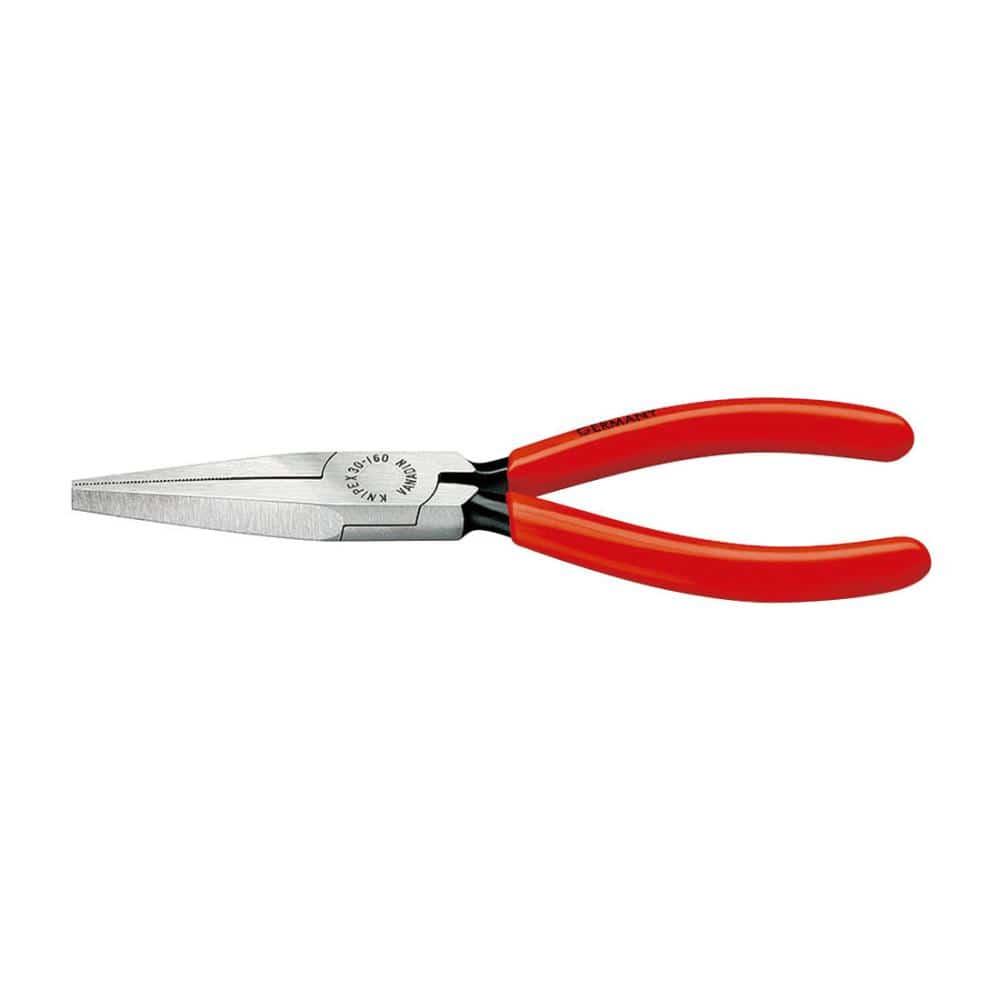 KNIPEX ロングノーズプライヤー 140mm プラスチックコーティングハンドル 3011-140