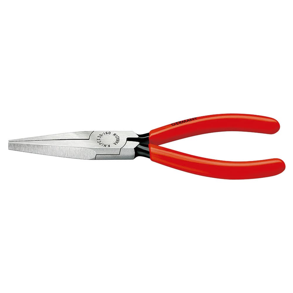 ＫＮＩＰＥＸ　ロングノーズプライヤー　１６０ｍｍ　プラスチックコーティングハンドル　３０１１－１６０