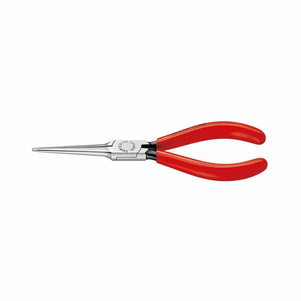 ＫＮＩＰＥＸ　ニードルノーズプライヤー１６０ｍｍ　プラスチックコーティングハンドル　３１１１－１６０