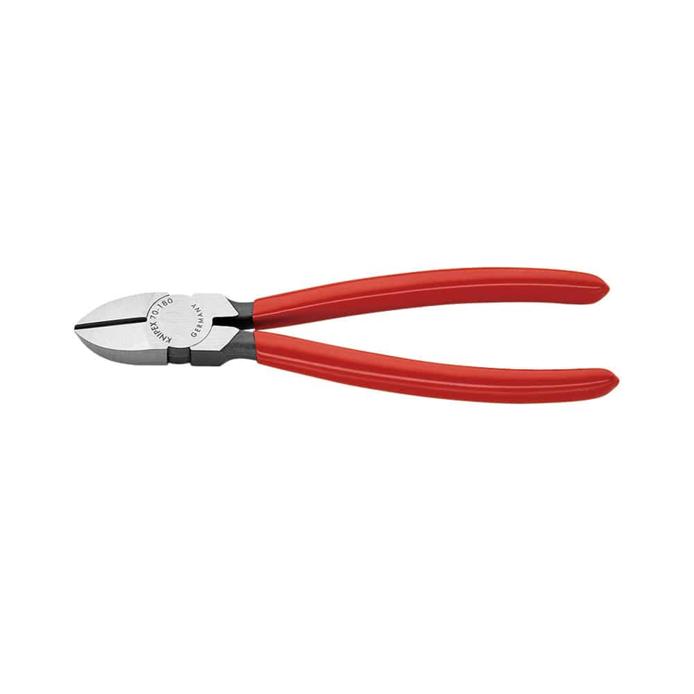 ＫＮＩＰＥＸ　斜ニッパー　１８０ｍｍ　プラスチックコーティングハンドル　７００１－１８０