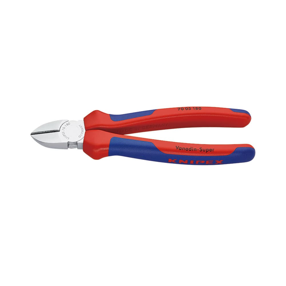 ＫＮＩＰＥＸ（クニペックス）　斜ニッパー　１８０ｍｍ　コンフォートハンドル　７００５－１８０