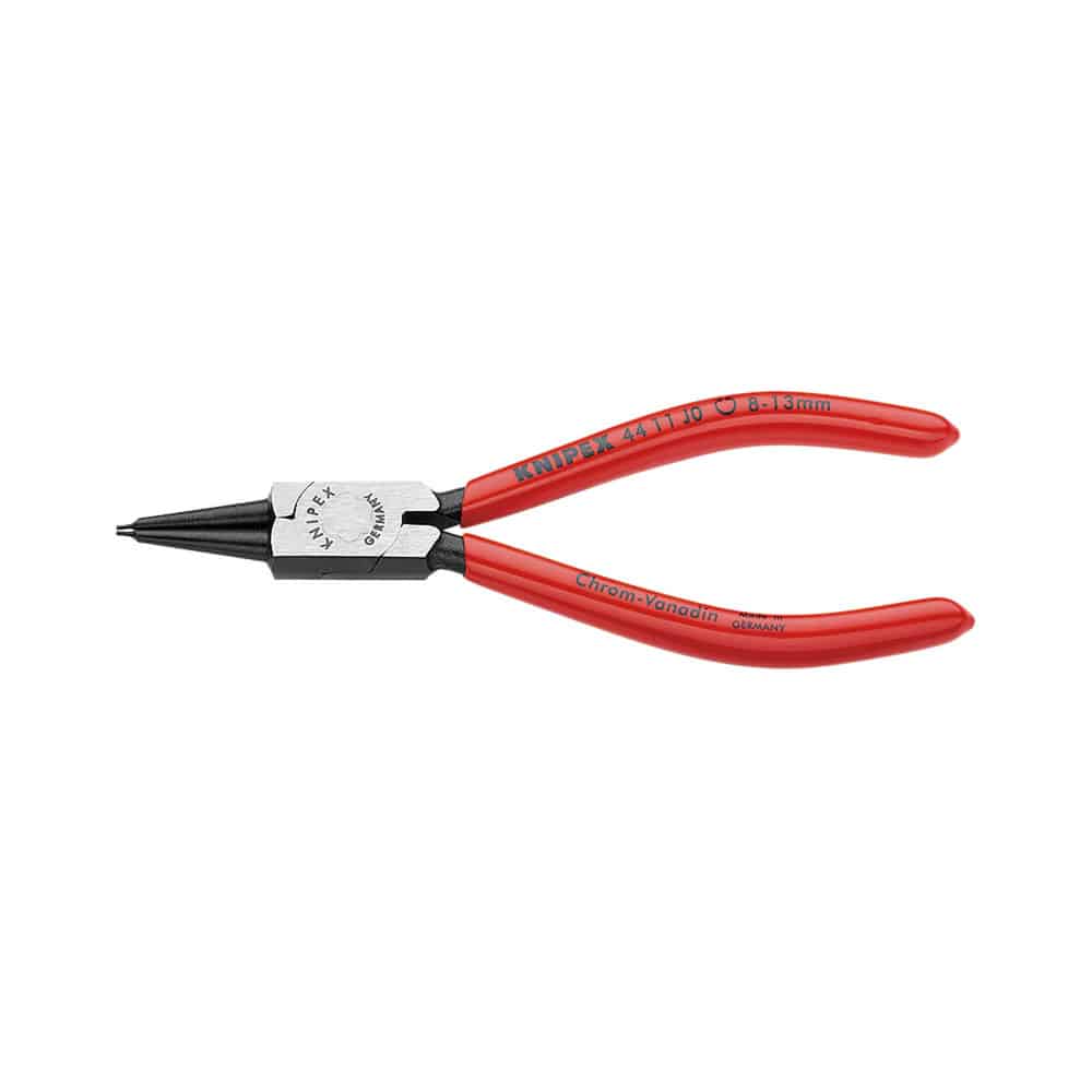 ＫＮＩＰＥＸ　穴用スナップリングプライヤー　直　先端径０．９ｍｍ　１４０ｍｍ　　４４１１－Ｊ０