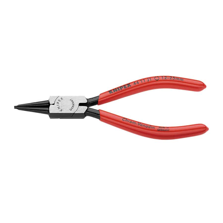 ＫＮＩＰＥＸ　穴用スナップリングプライヤー　直　先端径１．３ｍｍ　１４０ｍｍ　　４４１１－Ｊ１