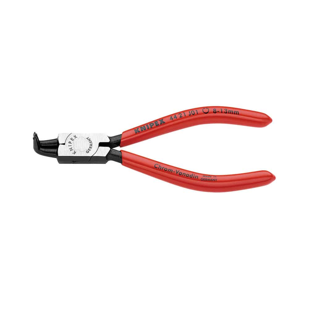 KNIPEX 穴用スナップリングプライヤー先端90°曲先端径0.9mm 130mm 4421-J01