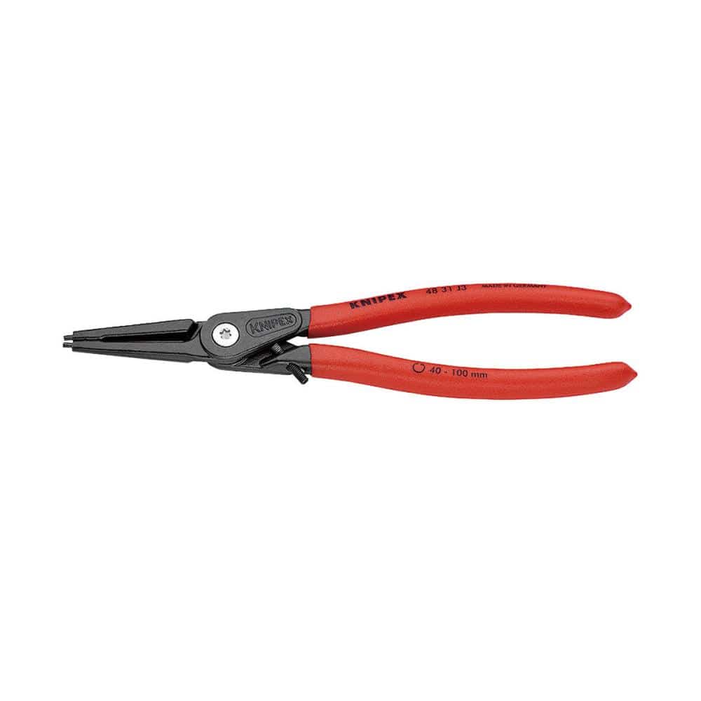 ＫＮＩＰＥＸ　穴用精密スナップリングプライヤー　直　先端径２．３ｍｍ　２２５ｍｍ　　４８３１－Ｊ３