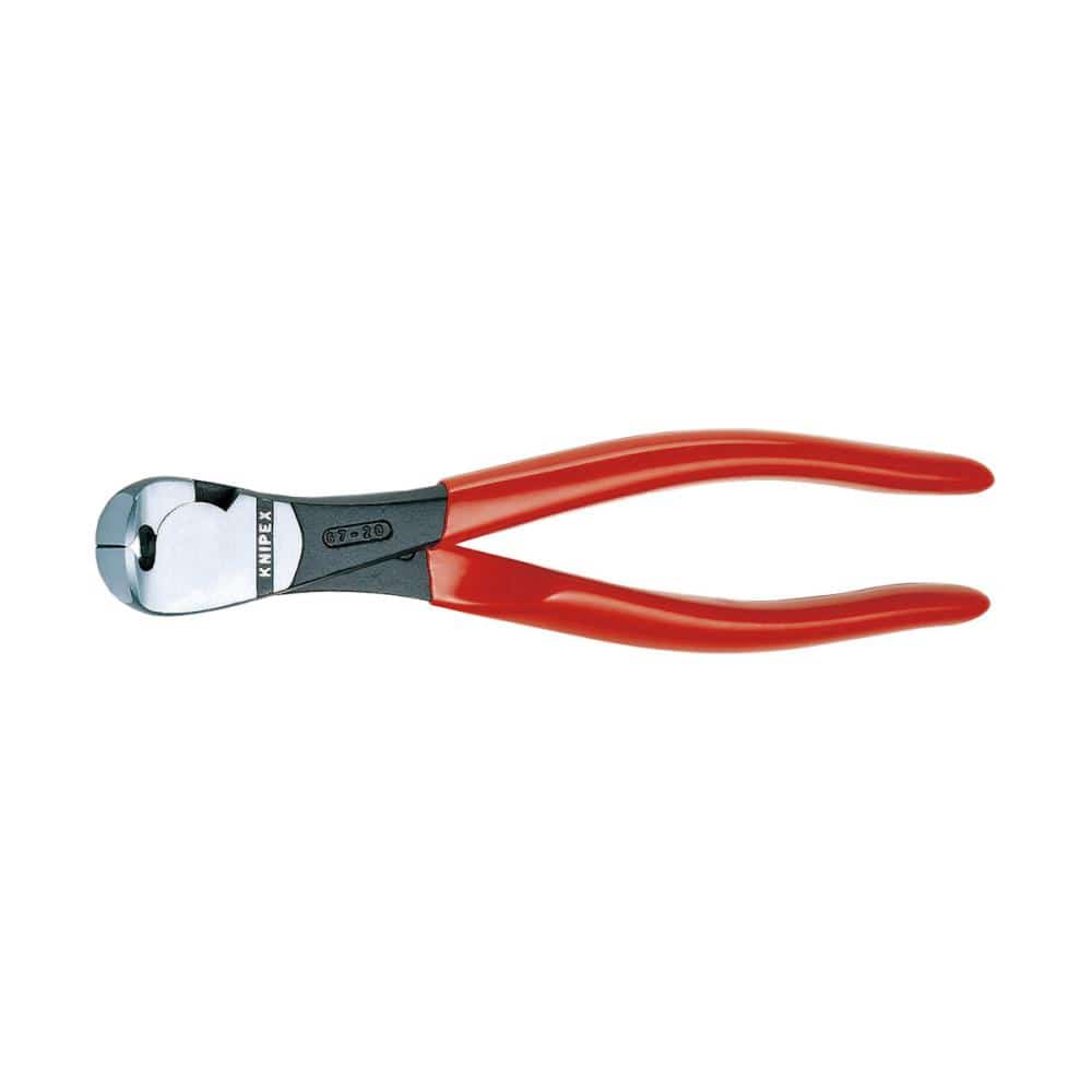 ＫＮＩＰＥＸ　ハイレバーエンドニッパー　１６０ｍｍ　プラスチックハンドル　６７０１－１６０