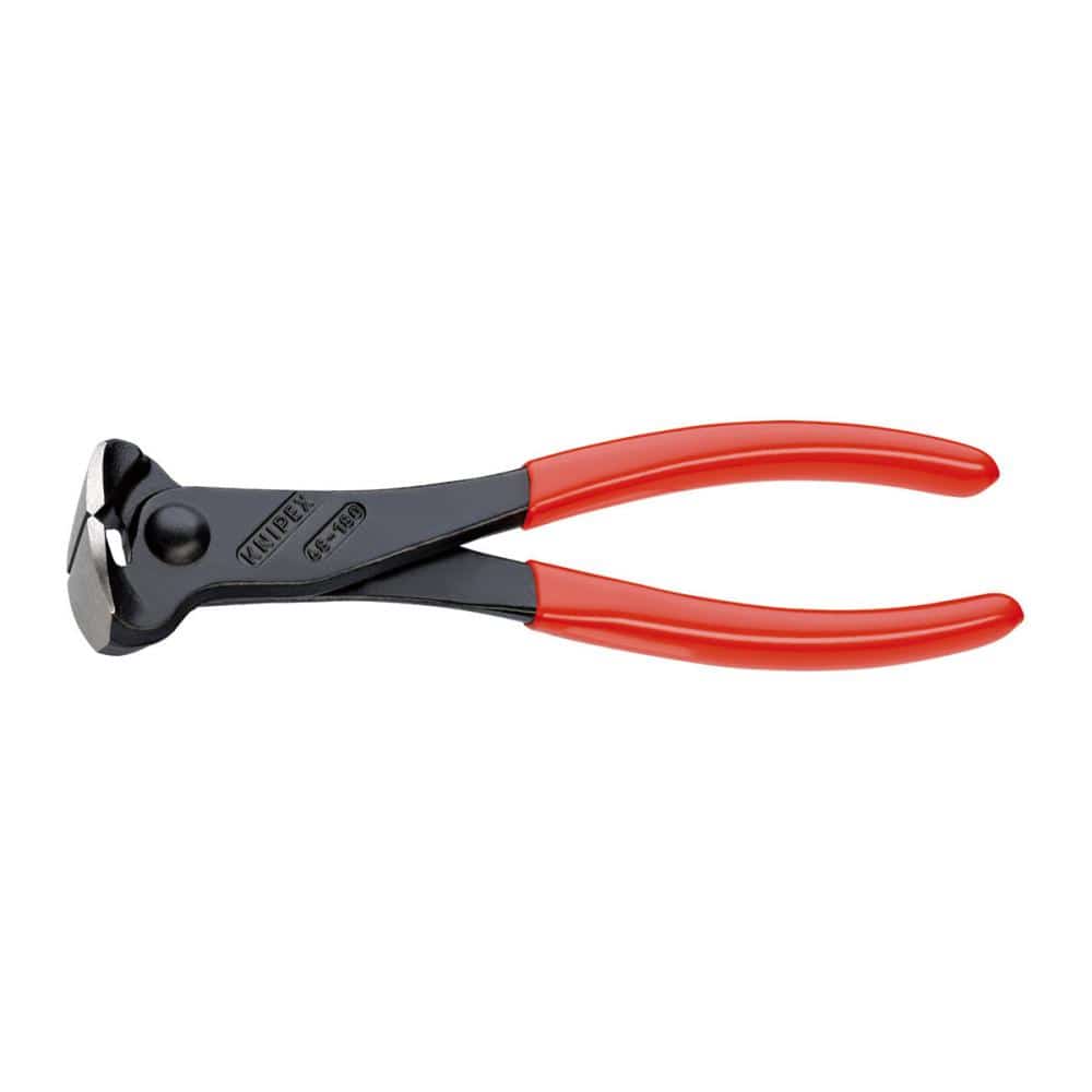 KNIPEX エンドカッティングニッパー 180mm プラスチックハンドル 6801-180