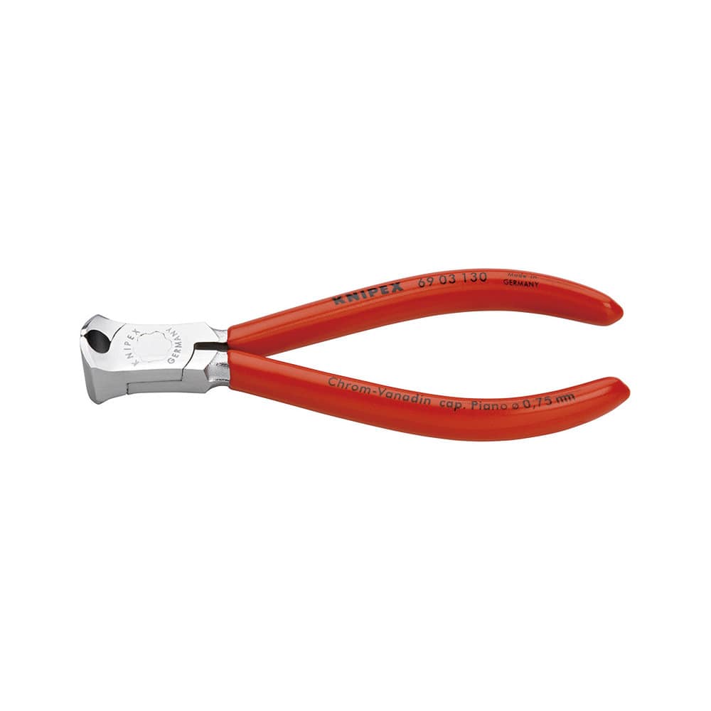 ＫＮＩＰＥＸ　小型エンドカッティングニッパー　１３０ｍｍ　プラスチックハンドル　６９０３－１３０