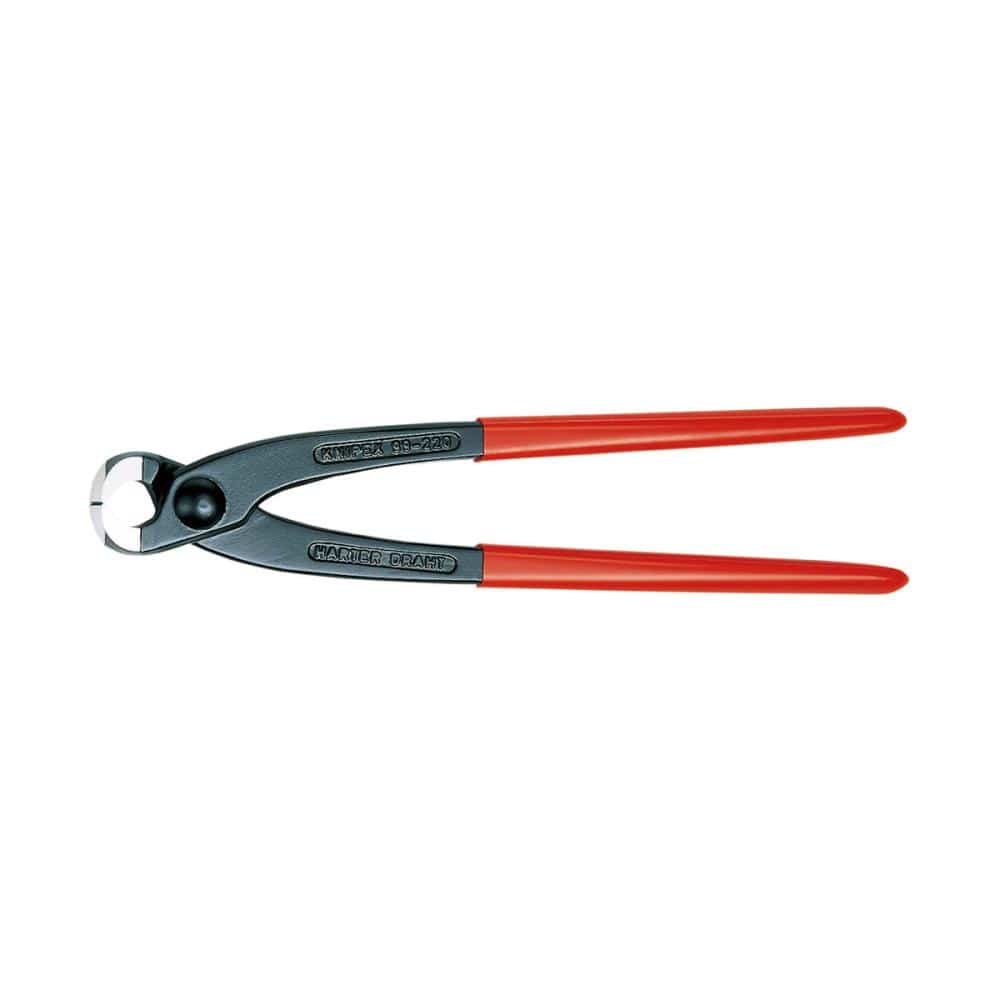 KNIPEX 喰い切り 220mm プラスチックコーティングハンドル 9901-220