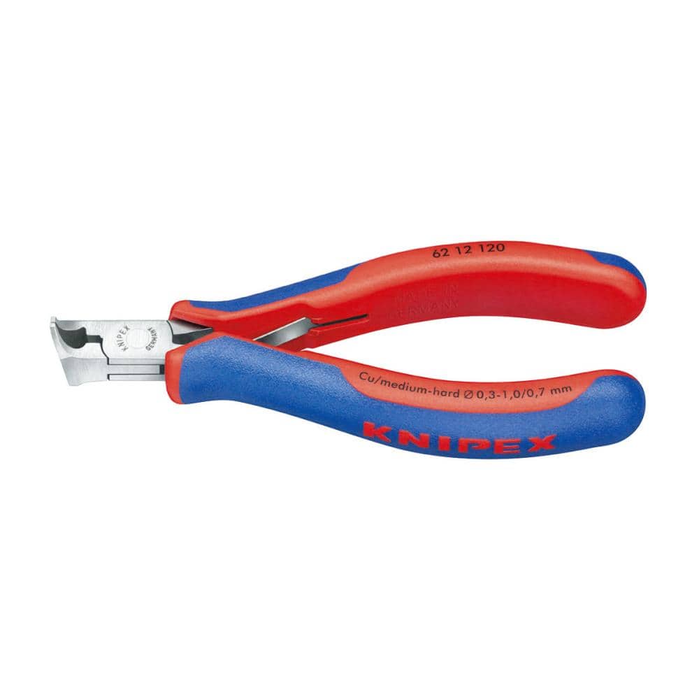 KNIPEX エレクトロニクス 斜ニッパー 120mm コンフォートハンドル 6212-120