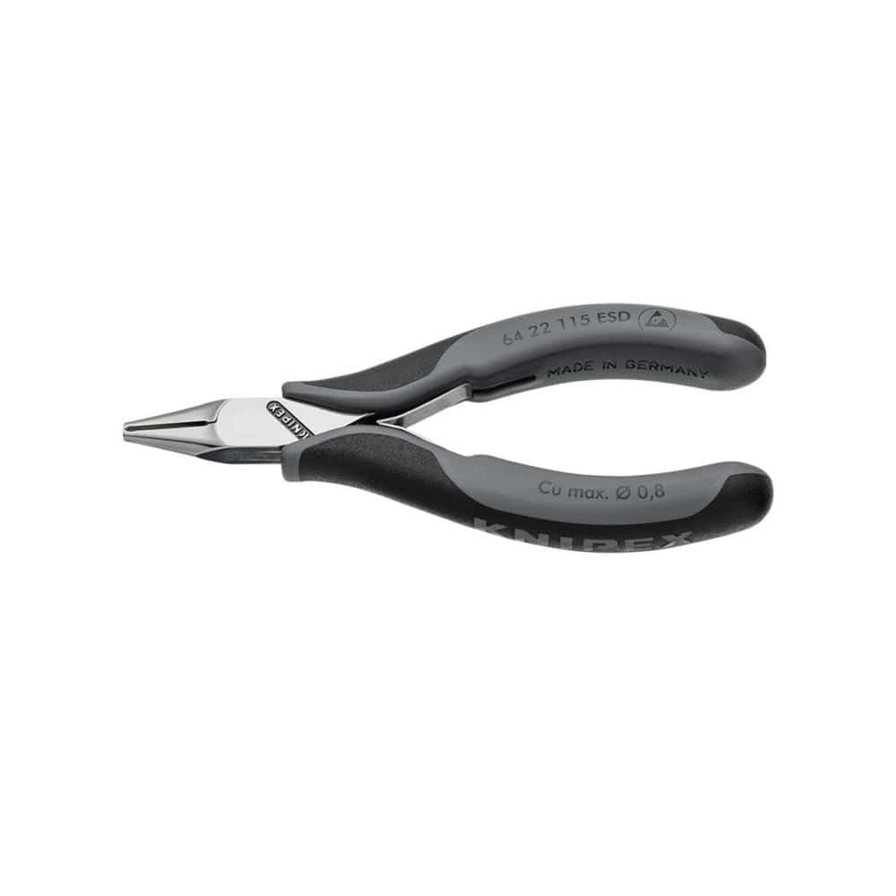 KNIPEX エレクトロニクス エンドカッティングニッパー ESD115mm 6422-115ESD