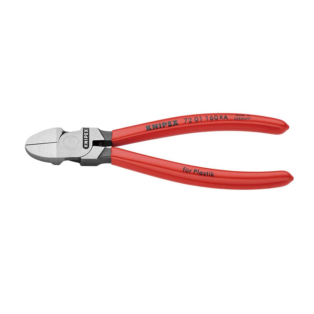 KNIPEX(クニペックス) プラスチック用ニッパー ラウンドヘッド 7201-160KA