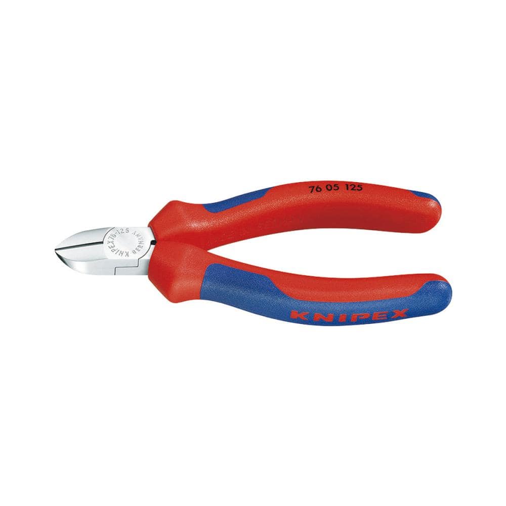 KNIPEX エレクトロニクスニッパー 125mm コンフォートハンドル 7605-125